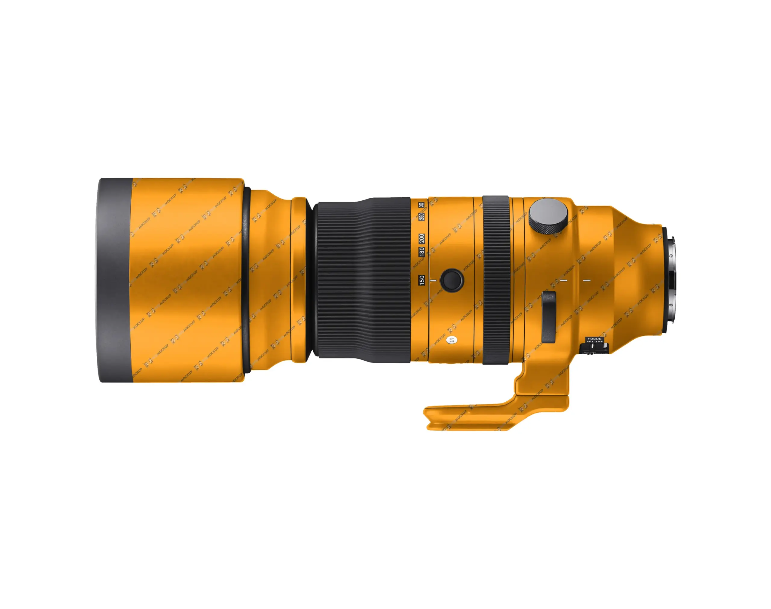 Sigma 150-600mm Lens PSD Skin Mockup Template
