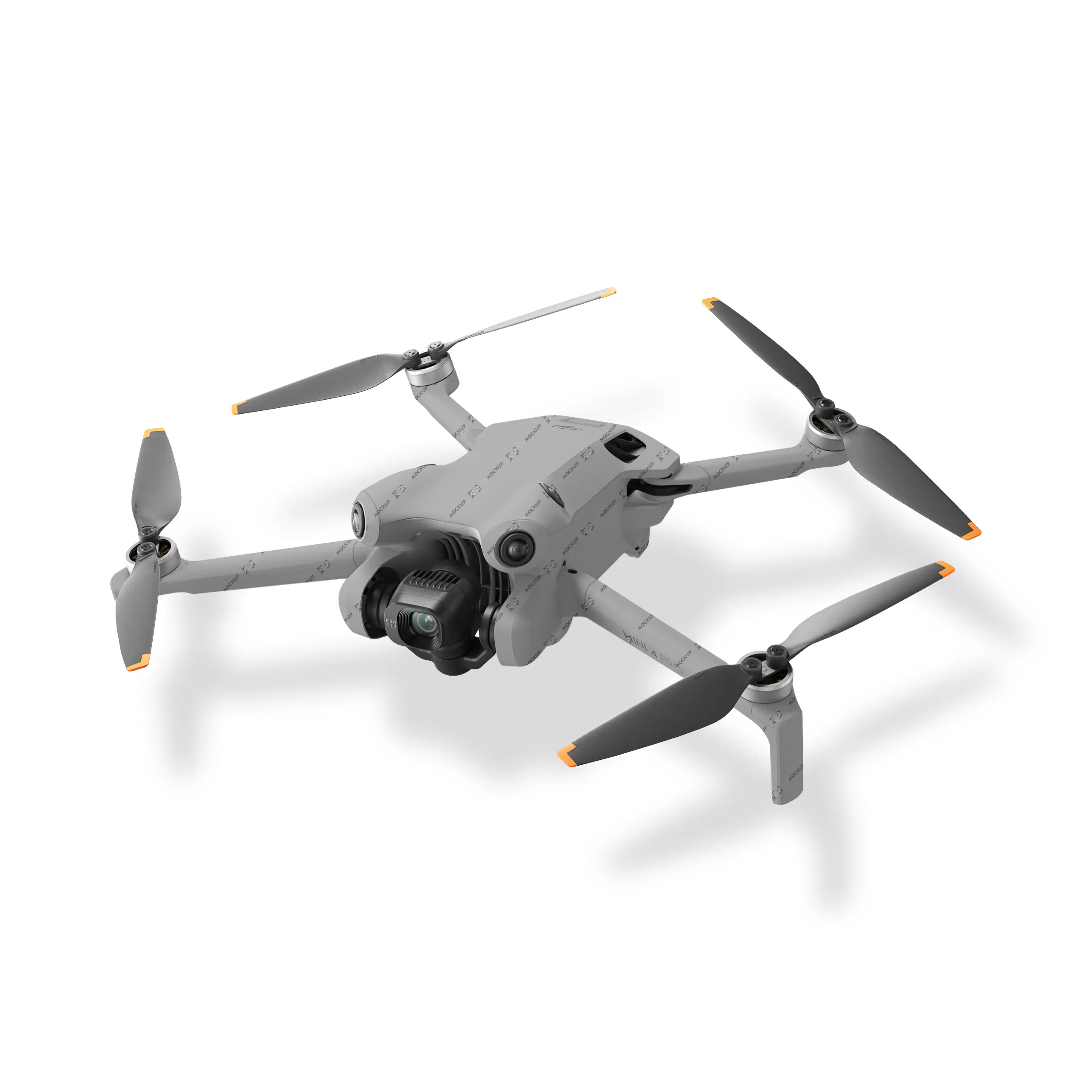 DJI Mini 4 Pro Fly Skin PSD Mockup