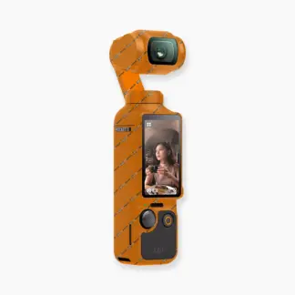 DJI Pocket 3 Skin Design PSD | High‑Quality Mockup Template for Professional Wrap Previews